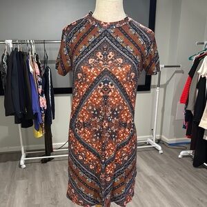 Altar'd State Multicolor Textured Fabric‎ dress size M